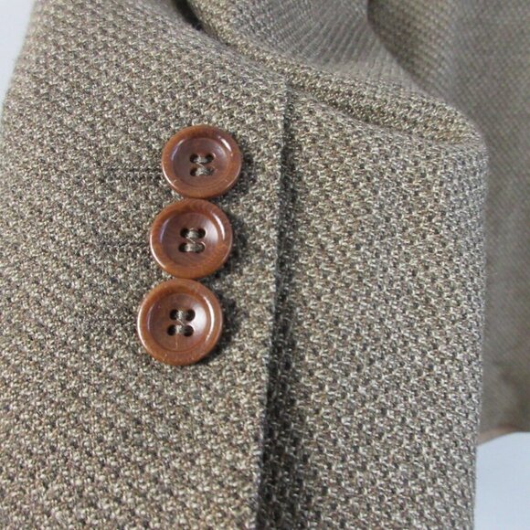 Canali Proposta 100% Wool Blazer Men's Sport Coat Suit 50 Brown Designer 772 - Picture 9 of 16